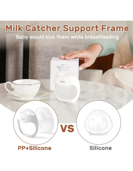 Colector de Leche Materna NCVI Silicona 70ml Reutilizable Colector de Leche Materna NCVI Silicona 70ml Reutilizable