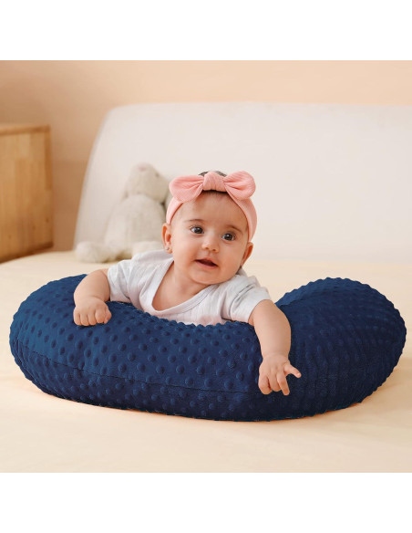 Almohada de Lactancia QUENESS NP-S0001 Azul Patrimonio 56x45 cm Almohada de Lactancia QUENESS NP-S0001 Azul Patrimonio 56x45 cm