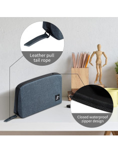 Organizador de Cables Simtoper Azul 20x12x6.5cm Impermeable 2