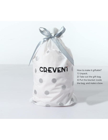 Manta Suave CREVENT 76x102 cm Nube Gris para Bebés y Niños Manta Suave CREVENT 76x102 cm Nube Gris para Bebés y Niños