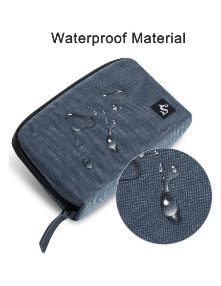 Organizador de Cables Simtoper Azul 20x12x6.5cm Impermeable Organizador de Cables Simtoper Azul 20x12x6.5cm Impermeable