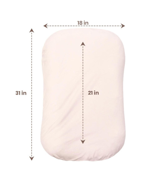 Cuna Aila + Aiden de Algodón Orgánico Rosa - Portátil y Ajustable Cuna Aila + Aiden de Algodón Orgánico Rosa - Portátil y Ajustable