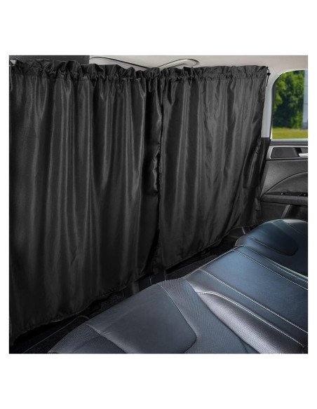 Cortina Divisoria para Auto PAMASE 170x80cm Negra Cortina Divisoria para Auto PAMASE 170x80cm Negra