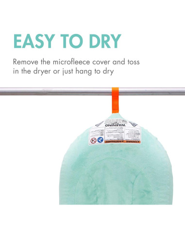 Bañera Inflable para Bebés Boon Puff Menta 0-6 Meses