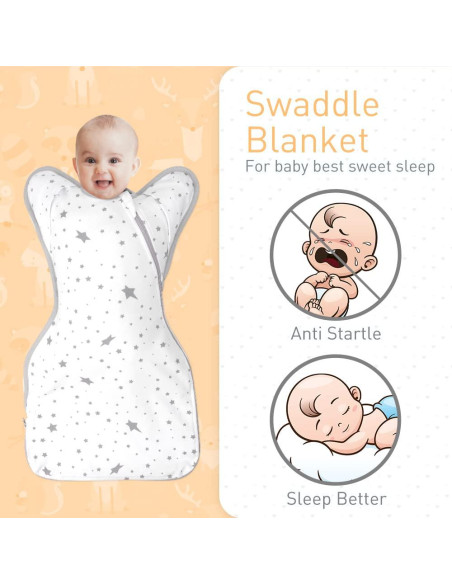 Saco de Dormir Knirose Swaddle 3-en-1 para Bebés Saco de Dormir Knirose Swaddle 3-en-1 para Bebés