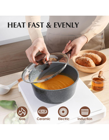 Juego de Utensilios de Cocina SENSARTE 23 Piezas Antiadherente