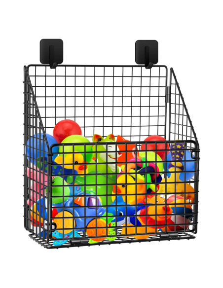 Organizador de Juguetes de Baño Plegable Greentainer Negro Organizador de Juguetes de Baño Plegable Greentainer Negro