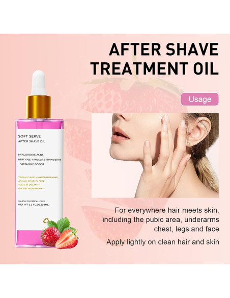 Aceite After Shave EZTZMCN Fresa y Vainilla 90ml Hidratante Aceite After Shave EZTZMCN Fresa y Vainilla 90ml Hidratante