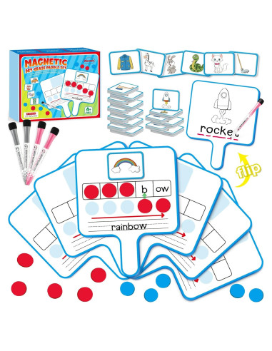Juego de Conciencia Fonémica Aizweb con Pizarra Magnética 28.5cm
