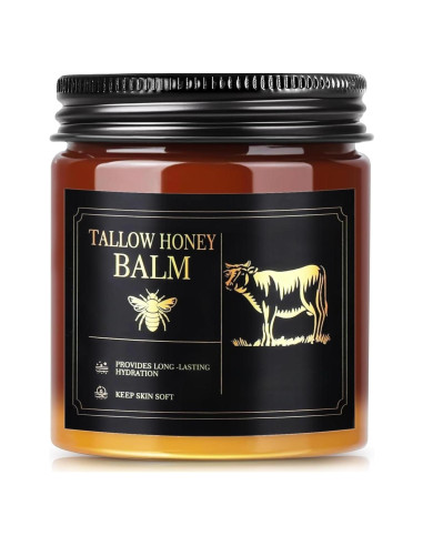 Bálsamo Hidratante Facial de Grasa de Res Orgánica 120g