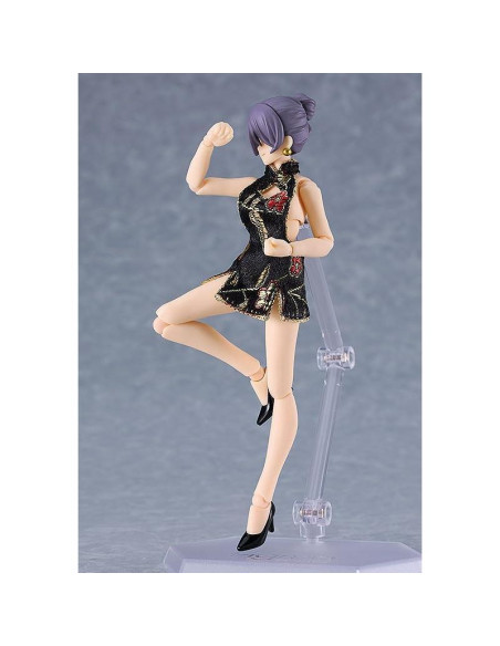 Figura de Acción Figma Estilos Mika con Vestido Chino Negro Figura de Acción Figma Estilos Mika con Vestido Chino Negro