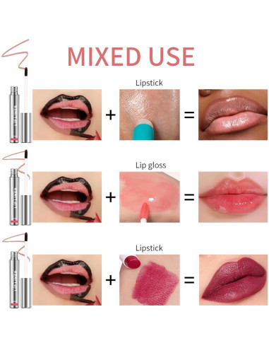 Tinte de Labios Peel Off BANGFENG - 4 Piezas, Larga Duración, Impermeable