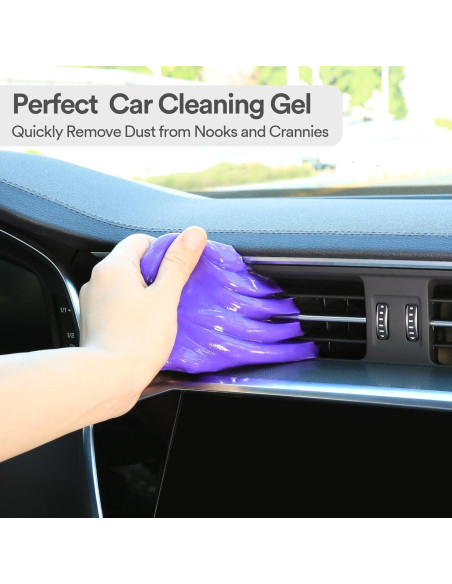 Gel de Limpieza para Autos PULIDIKI + Masilla Reutilizable Gel de Limpieza para Autos PULIDIKI + Masilla Reutilizable