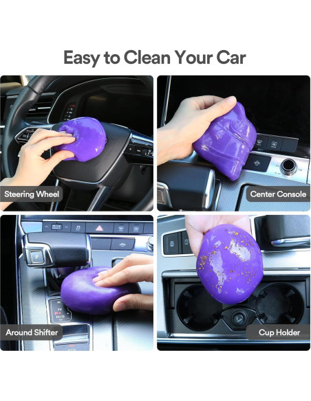 Gel de Limpieza para Autos PULIDIKI + Masilla Reutilizable Gel de Limpieza para Autos PULIDIKI + Masilla Reutilizable