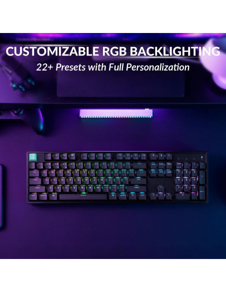 Teclado Gaming Inalámbrico Keychron K10 HE RGB 2.4GHz/Bluetooth Teclado Gaming Inalámbrico Keychron K10 HE RGB 2.4GHz/Bluetooth