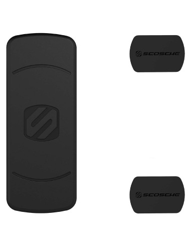 Kit de Placas Magnéticas Scosche MagicMount - Negro