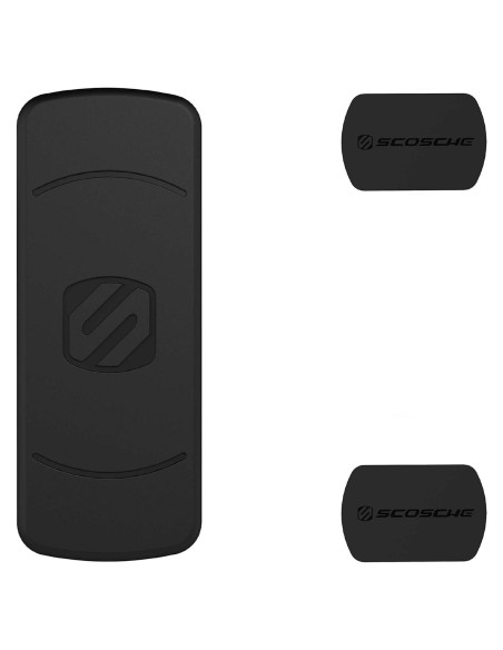 Kit de Placas Magnéticas Scosche MagicMount - Negro Kit de Placas Magnéticas Scosche MagicMount - Negro
