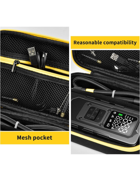 Funda Organizada para Inflador de Neumáticos Boobowl KLI-09 Funda Organizada para Inflador de Neumáticos Boobowl KLI-09