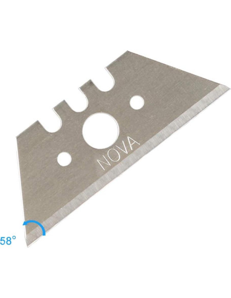 Cuchillo de seguridad retráctil Nova, 22 mm, diseño ergonómico Cuchillo de seguridad retráctil Nova, 22 mm, diseño ergonómico