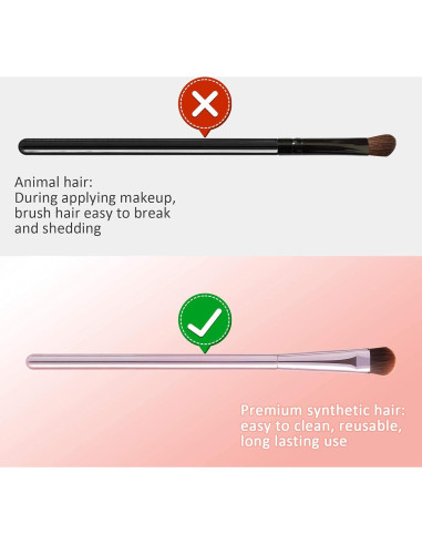 Juego de 5 Pinceles de Maquillaje DEXINYUE para Ojos