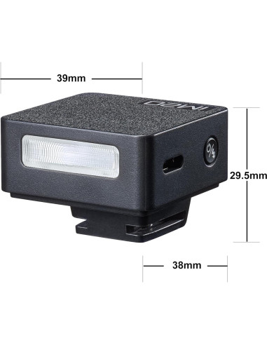 Flash Godox IM20 Mini para Cámara - Batería AAA, 230 destellos
