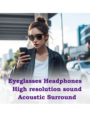 Gafas de Traducción Inalámbricas SOBAST G1 AI 110+ Idiomas