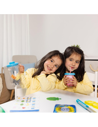 Conjunto de licuadora de batidos Melissa & Doug - 22 piezas