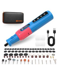 Herramienta Rotativa Inalámbrica HARDELL 8V con 80 Accesorios