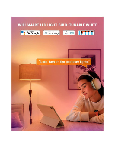 Bombillas LED Inteligentes YEELIGHT BR30 E26 8W 2700K 2P