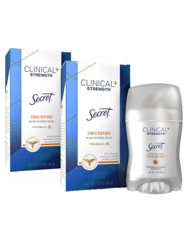 Desodorante Antitranspirante Clínico Secret Fuerza Suave 149g