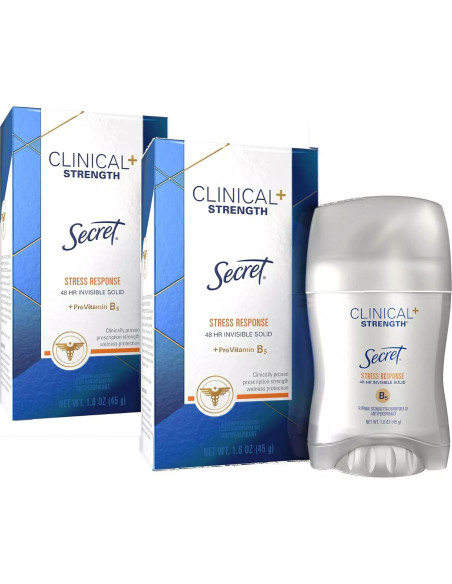 Desodorante Antitranspirante Clínico Secret Fuerza Suave 149g Desodorante Antitranspirante Clínico Secret Fuerza Suave 149g