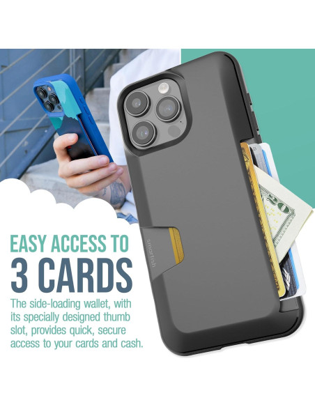 Funda Cartera Smartish iPhone 15 Pro Max - Wallet Slayer Funda Cartera Smartish iPhone 15 Pro Max - Wallet Slayer