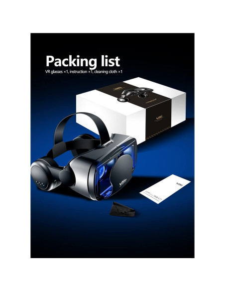 Gafas VR 3D Genérico GP03 para teléfonos de 5 a 7 pulgadas Gafas VR 3D Genérico GP03 para teléfonos de 5 a 7 pulgadas