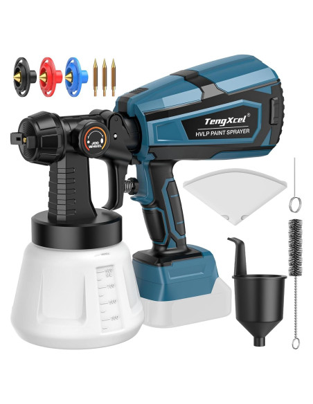 Pulverizador de Pintura Inalámbrico TengXcel 200W 1000ml Pulverizador de Pintura Inalámbrico TengXcel 200W 1000ml