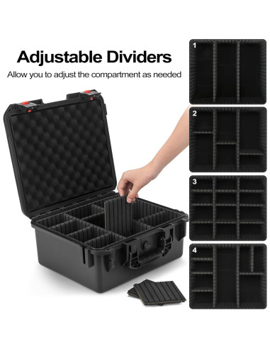 Estuche de Almacenamiento LOTOCASE para Baterías Milwaukee