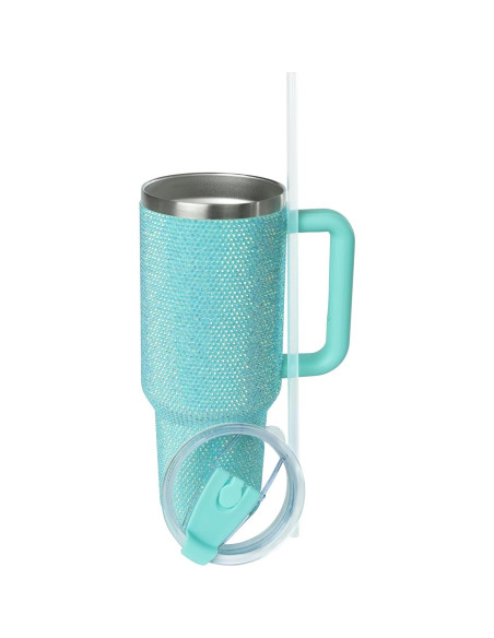 Taza de Acero Inoxidable Sip+Sea 1,18 L con Tapa y Pajilla Taza de Acero Inoxidable Sip+Sea 1,18 L con Tapa y Pajilla