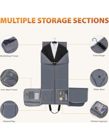 Bolsa de Viaje Convertible Hautton 50L 2-en-1 Unisex