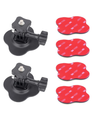 Kit de Montaje Adhesivo Flexible TANSUO para Cámaras de Acción