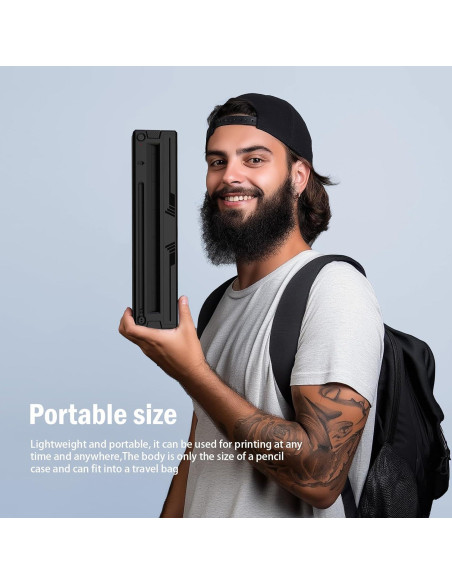 Impresora de Plantillas de Tatuaje TOHUNZO M8 Inalámbrica Bluetooth Impresora de Plantillas de Tatuaje TOHUNZO M8 Inalámbrica Bluetooth