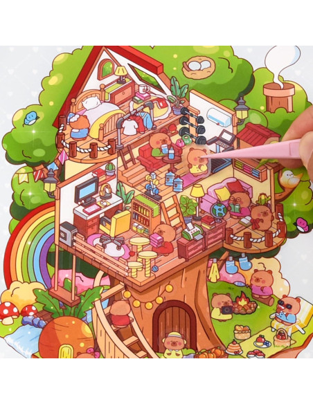 Conjunto de 20 Pegatinas 3D DAPUTOU para Manualidades Conjunto de 20 Pegatinas 3D DAPUTOU para Manualidades