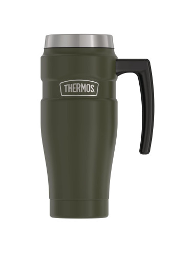Taza de Viaje THERMOS Aislada 450ml Verde Militar