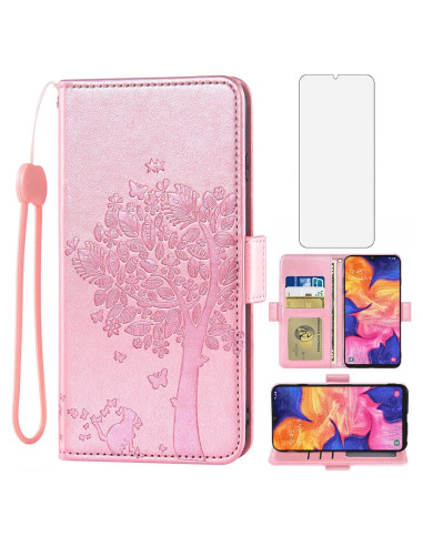 Funda Asuwish para Samsung Galaxy A10e con Protector y Soporte