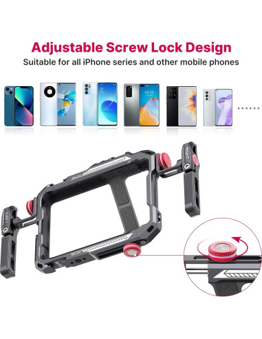Soporte de Video ULANZI LINO para Smartphone con Doble Mango