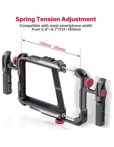 Soporte de Video ULANZI LINO para Smartphone con Doble Mango