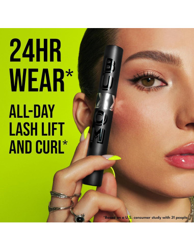Máscara BUXOM Lash Xtension Lift 24HR Rizado y Volumen