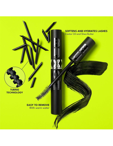 Máscara BUXOM Lash Xtension Lift 24HR Rizado y Volumen