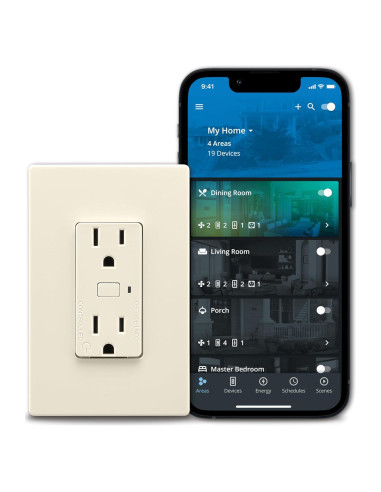 Enchufe Inteligente Wi-Fi Eaton EWFTRCR15-LA-BX-L Control Voz