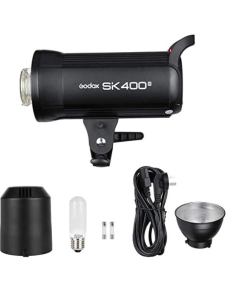 Kit de Iluminación Estudio Godox SK400II 800Ws con Accesorios Kit de Iluminación Estudio Godox SK400II 800Ws con Accesorios