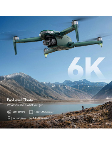 Drone Gleesfun G11PRO 6K con Gimbal 3 Ejes y 70 min Vuelo