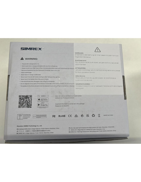 Drone SIMREX X800 con Cámara 1080P, Plegable y Control Remoto Drone SIMREX X800 con Cámara 1080P, Plegable y Control Remoto